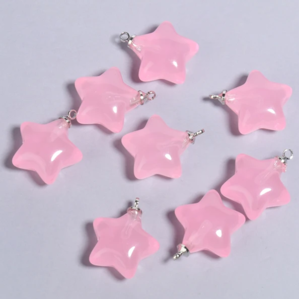 Подвеска Звезда - конфетка 20x17.5 мм Разные цвета LNMB-2017