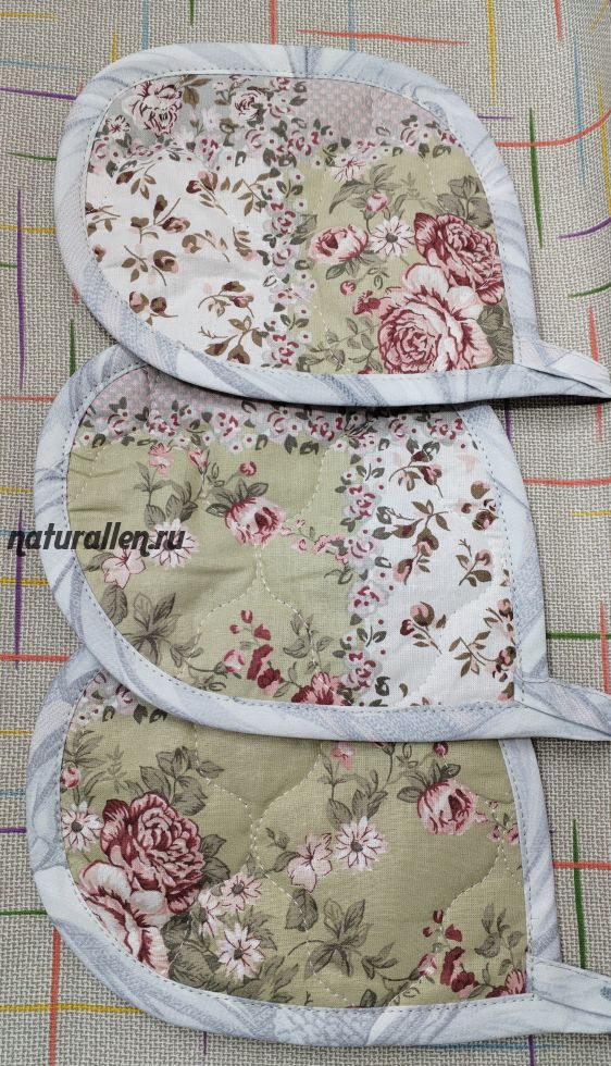 Прихватки для горячего (цветы)