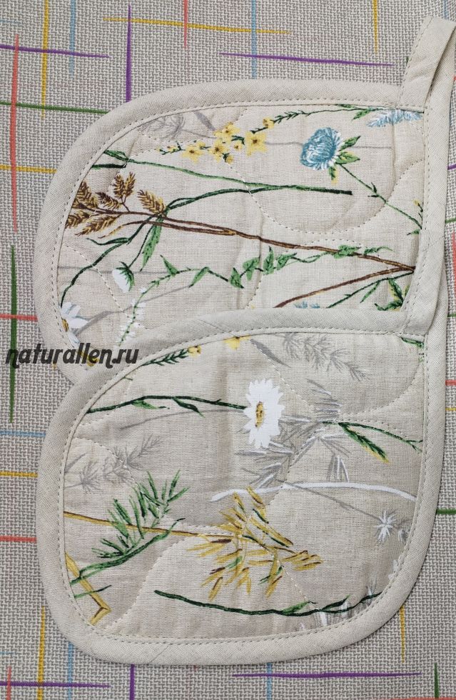 Прихватки для горячего (Ромашки)