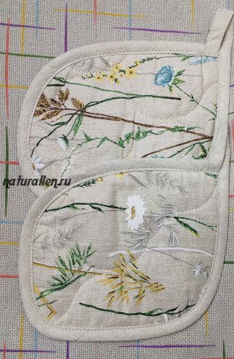 Прихватки для горячего (Ромашки)