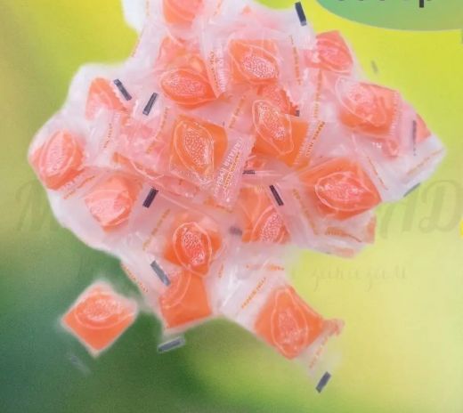 Папайя конфетка (кубики) уп-500гр (Лидер)