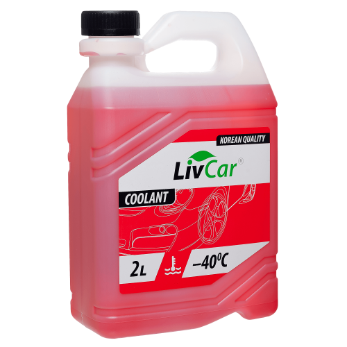 Livcar Coolant -40°С Красный, 2л