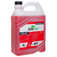 Livcar Coolant -40°С Красный, 4л