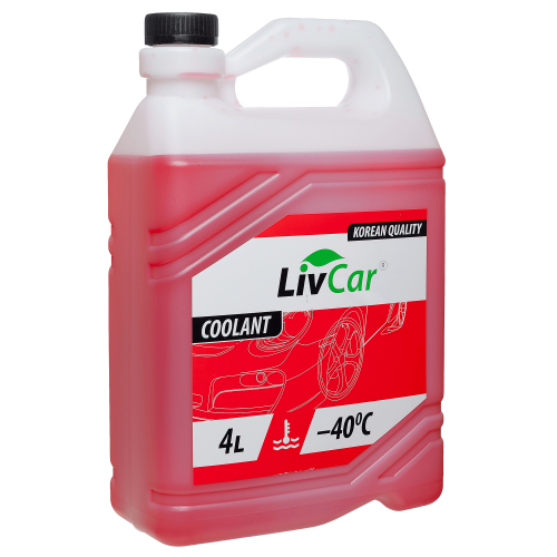 Livcar Coolant -40°С Красный, 4л