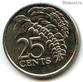 Тринидад и Тобаго 25 центов 2014