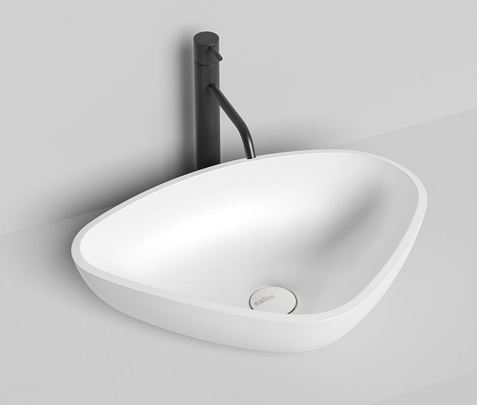 Изображение Белая накладная раковина Salini Gloria 306 56x40