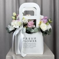 Сборная нежно-розовая сумочка