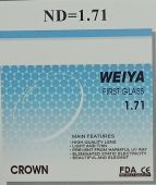 White Glass (n=1.71) высокоиндексные минеральные линзы