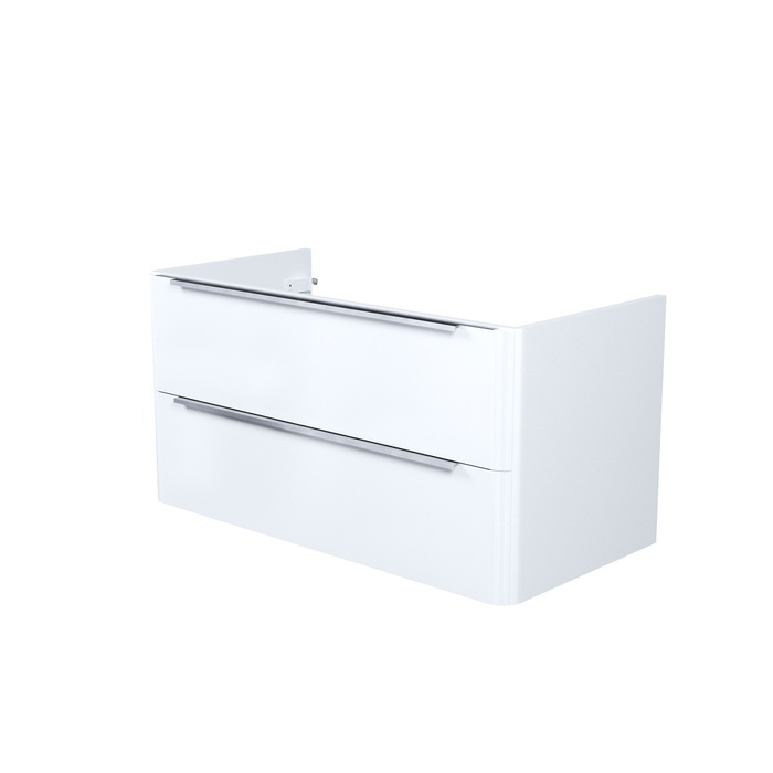 Тумба подвесная, 100 см, белый, Cloud X, IDDIS, CLX10W0i95