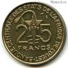 Западная Африка 25 франков 1981