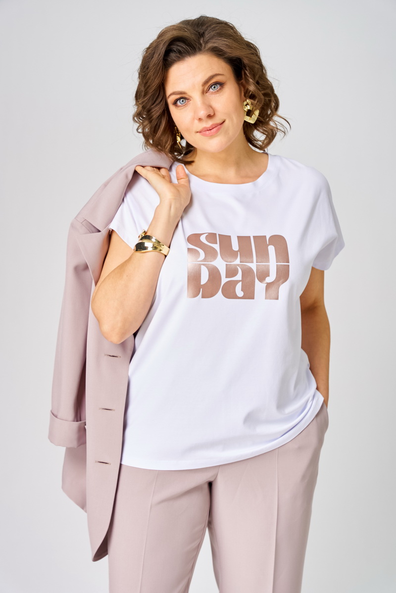 Брючный комплект: жакет, топ и брюки