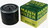 Фильтр масляный MANN-FILTER W811/80