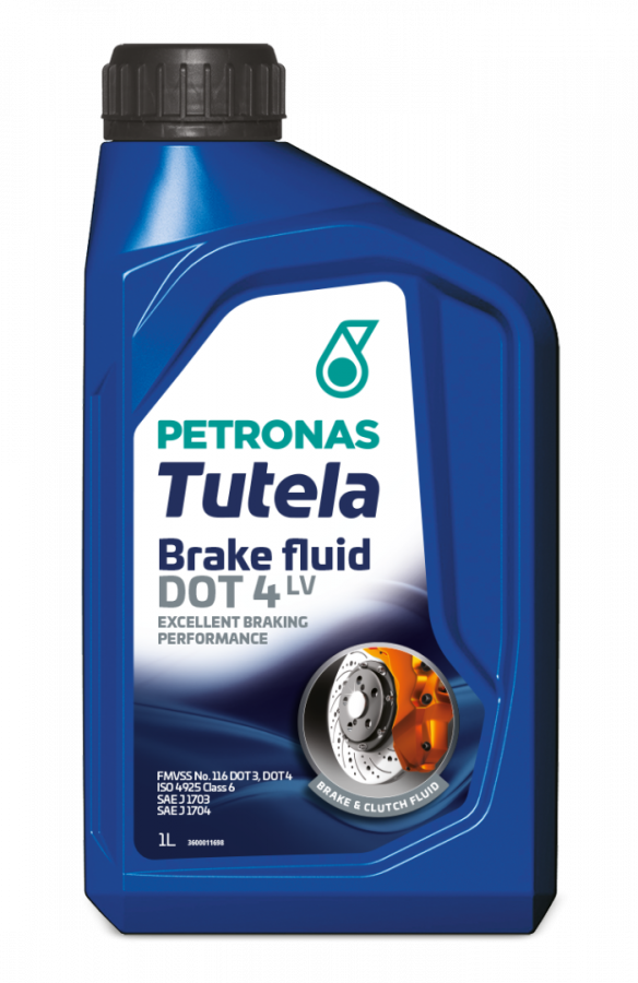PETRONAS TUTELA BRAKE FLUID DOT 4 LV, 1л