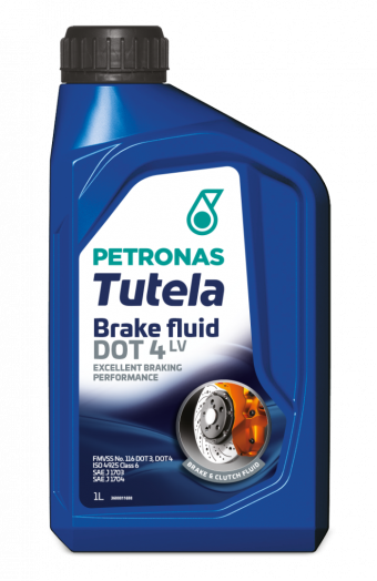 PETRONAS TUTELA BRAKE FLUID DOT 4 LV, 1л