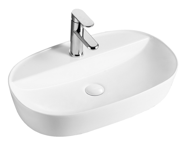 Раковина накладная Azario 610x400x120 белый AZ-2203 SP