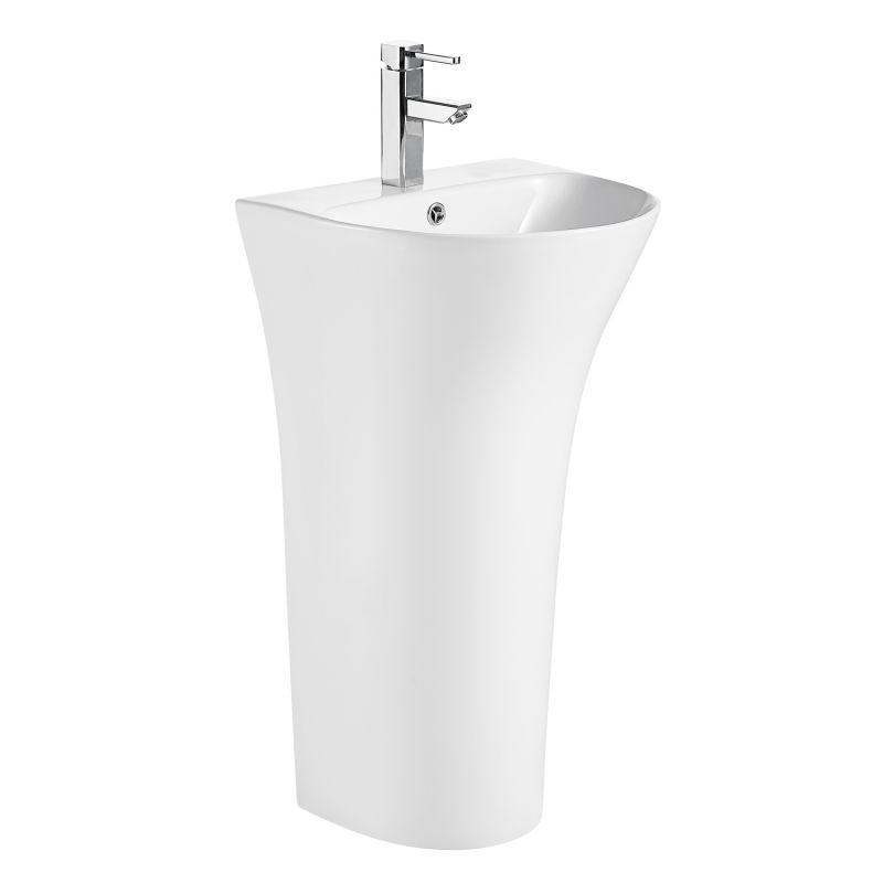 Раковина напольная AZARIO FRETTA ROUND 480x420x835 отдельностоящая AZ-307