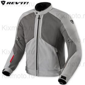 Мотокуртка Revit Torque 3 H2O, светло-серая