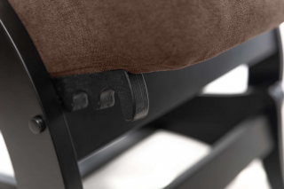 Кресло-маятник Leset Блисс Венге/ткань Antonio Chocolate, 7