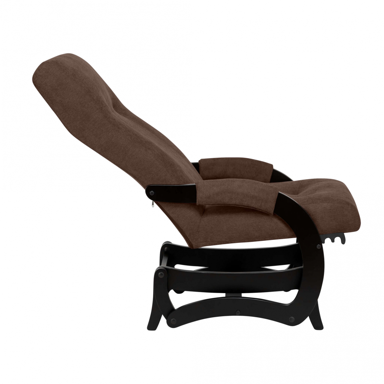 Кресло-маятник Leset Блисс Венге/ткань Antonio Chocolate, 5