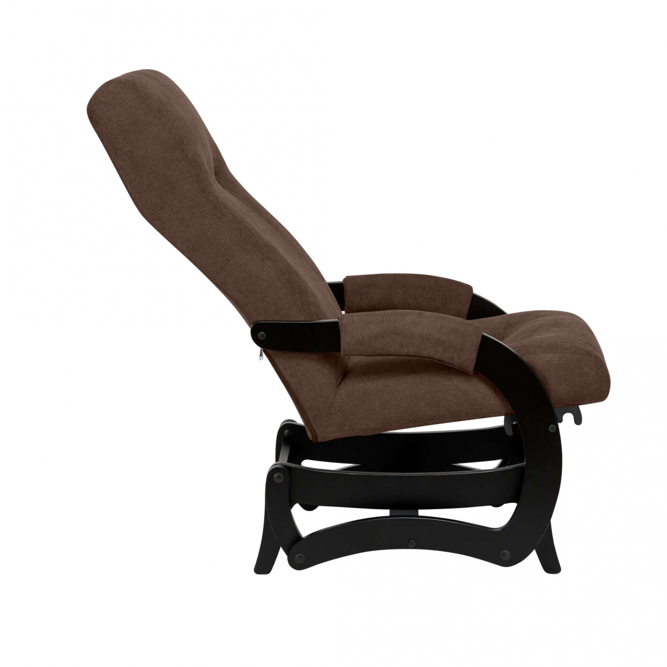 Кресло-маятник Leset Блисс Венге/ткань Antonio Chocolate, 4