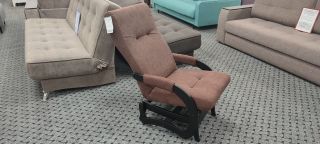 Кресло-маятник Leset Блисс Венге/ткань Antonio Chocolate, 12