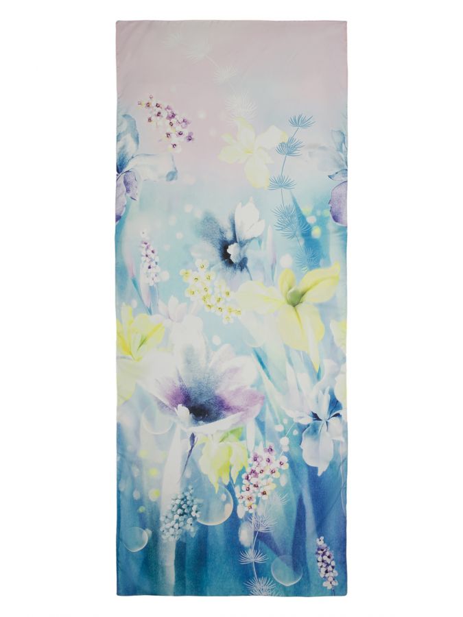 Палантин женский виск+шелк 70х180 LG34-444-12 LABBRA