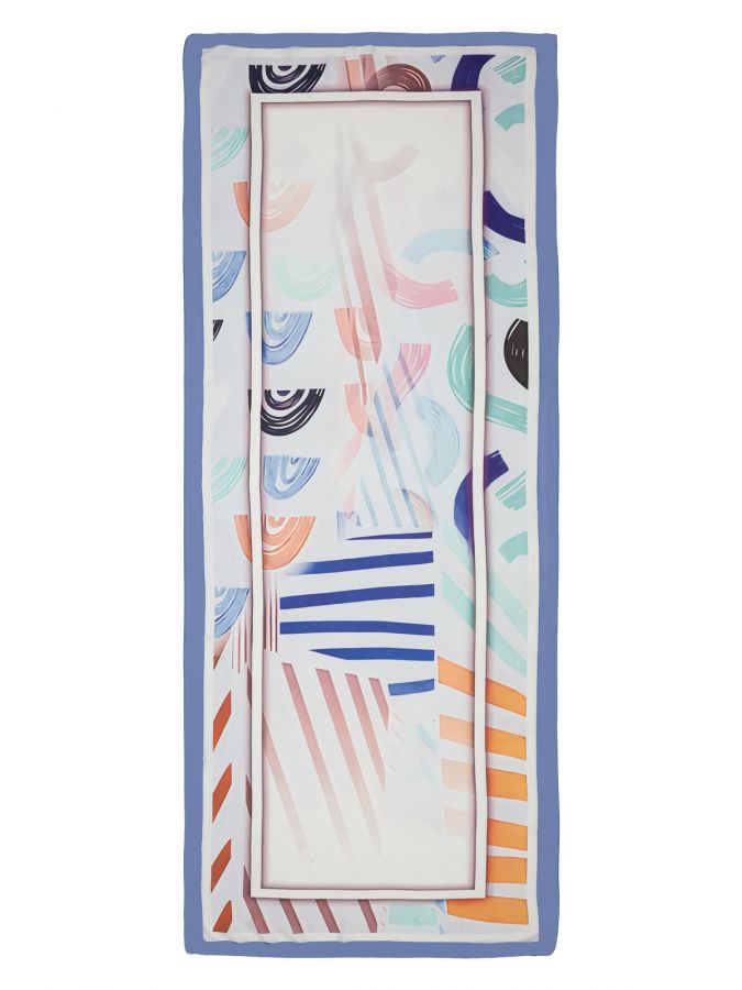 Палантин женский виск+шелк 70х180 LG34-445-09 LABBRA