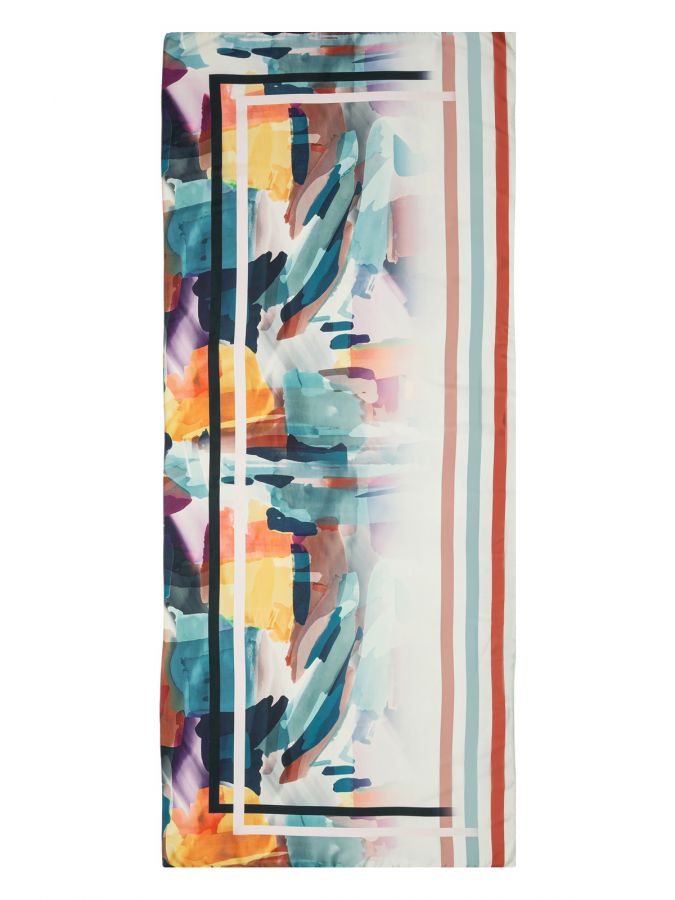 Палантин женский виск+шелк 70х180 LG34-446-26 LABBRA