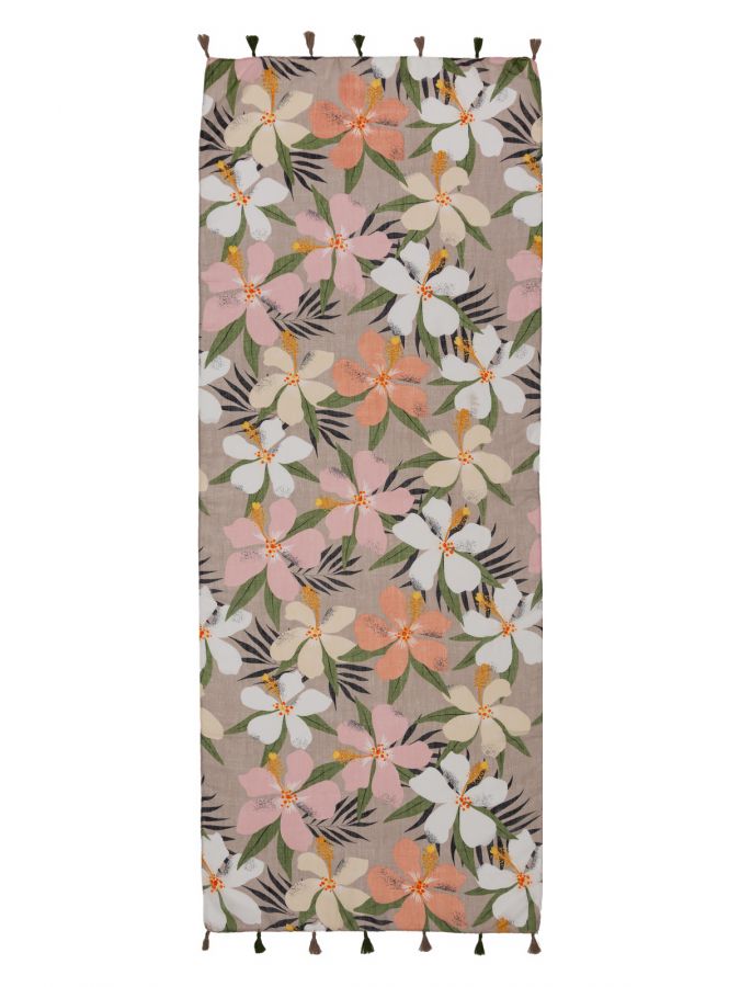 Палантин женский мод+хл+лен 80х180 LG17-470-22 LABBRA