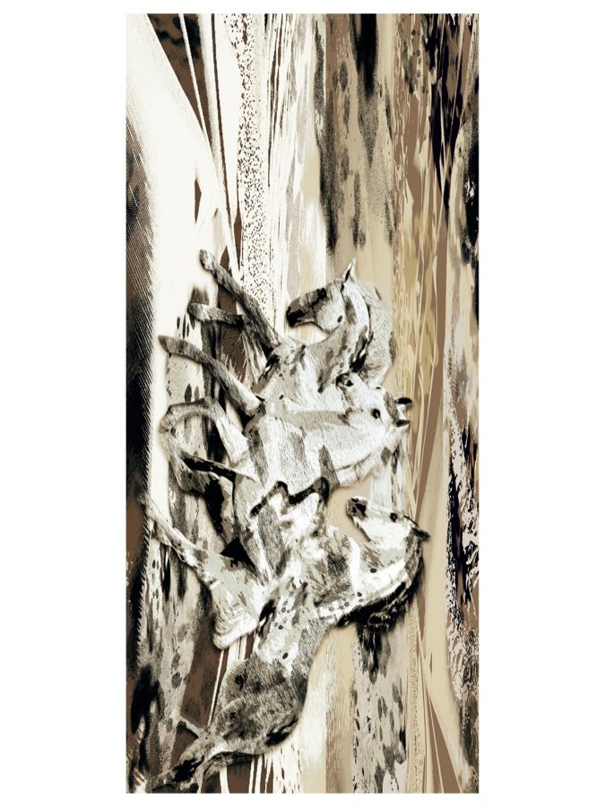 Палантин женский шелк+шерсть+мод 90х185 BL16-8525-16 ELEGANZZA