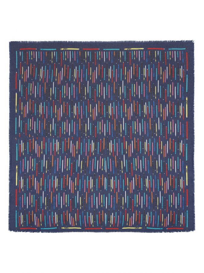 Платок женский виск+шерсть 130х130 LBL33-332-12 LABBRA