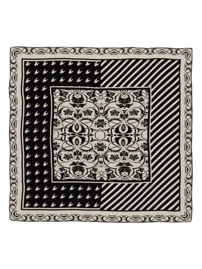 Платок женский шелк 108х108 SS08-8443-01 ELEGANZZA