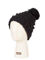 Шапка женская шерсть+акр+альп LB-D77101 black LABBRA
