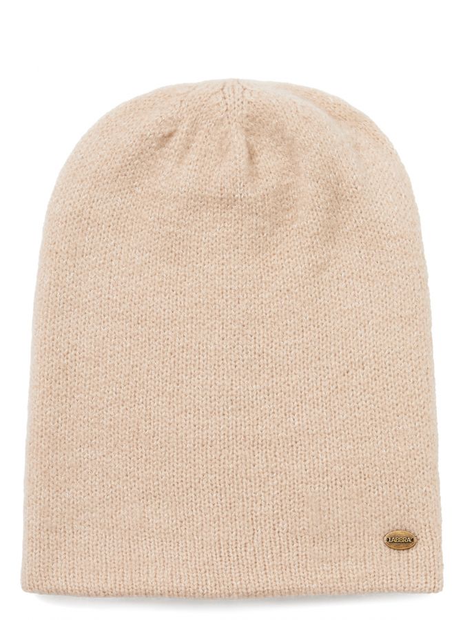 Шапка женская шерсть+акр LB-A53010 sand LABBRA