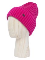 Шапка женская шерсть+акр LB-A53053 fuchsia LABBRA