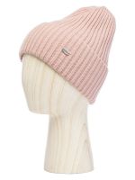Шапка женская шерсть+акр LB-A53054 dirty pink LABBRA