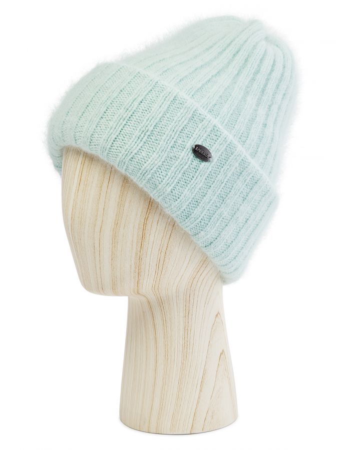 Шапка женская анг+нейл LB-A53038 mint LABBRA