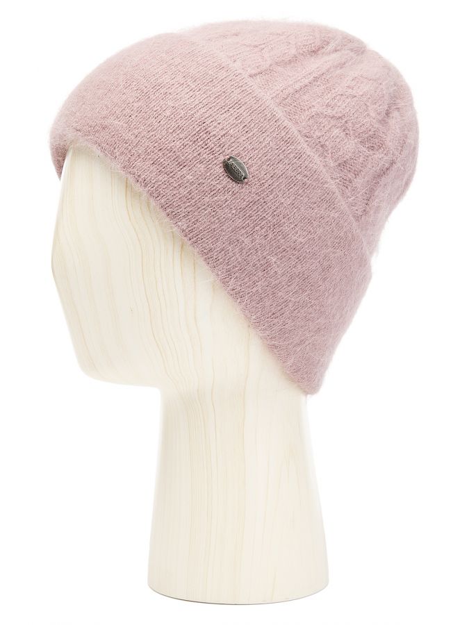 Шапка женская анг+нейл LB-N88053 dirty pink LABBRA