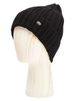 Шапка женская каш+шерсть+виск LB-N88043 black LABBRA