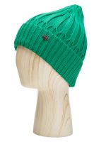 Шапка женская шерсть+акр LB-BR55043 green LABBRA
