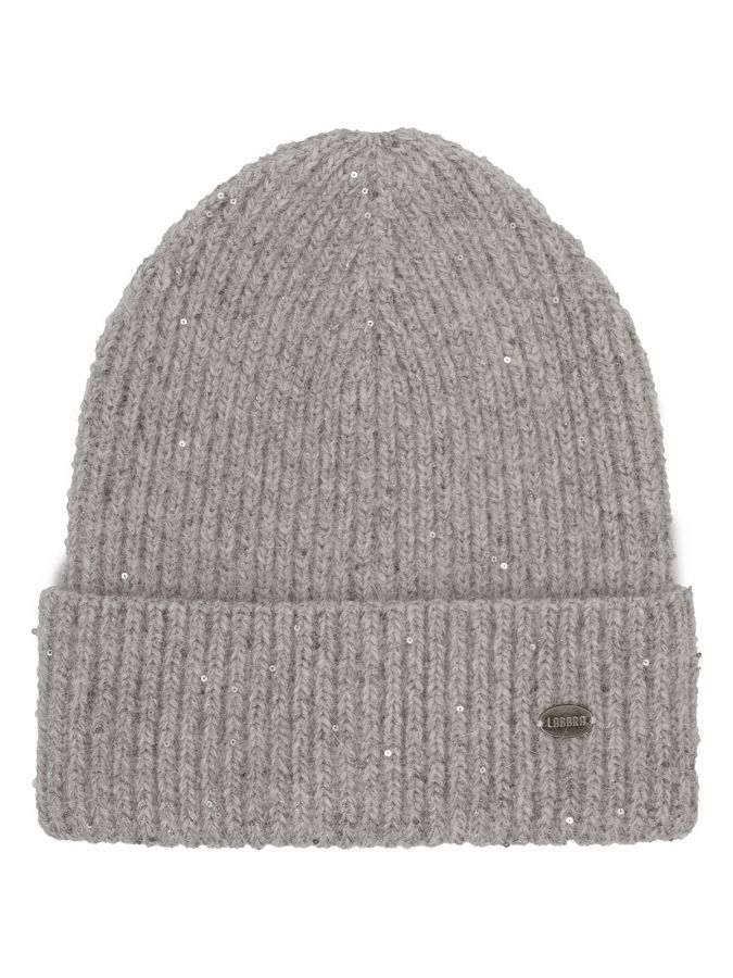 Шапка женская анг+нейл+люр LB-N88063 l.grey LABBRA