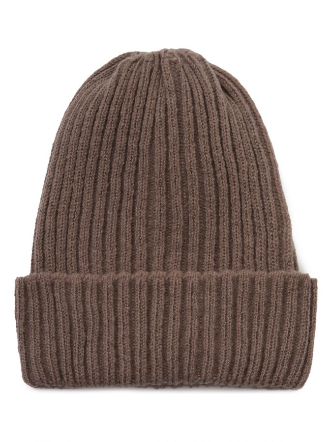 Шапка женская шерсть+акр LB-A53075 taupe LABBRA