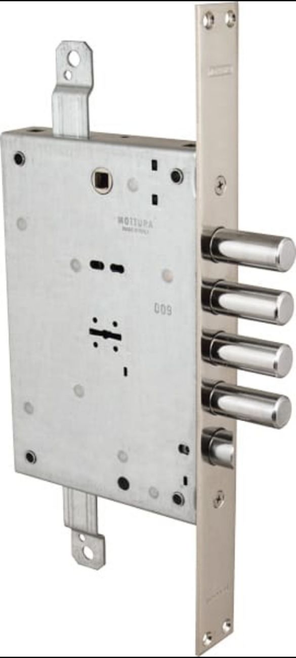 Замок Mottura (Моттура) врезной сувальдный с защёлкой 52.771 (универсальный), без накл. ID товара: 1799