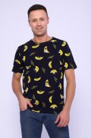 2217 Футболка мужская Бананы [черный]