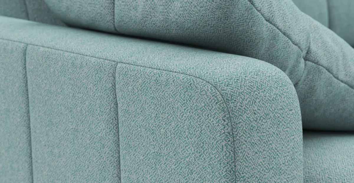 Диван прямой Орлеан тик-так Bravo emerald, вид 5