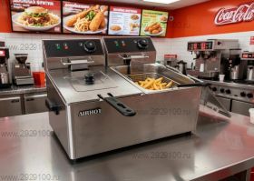 Фритюрница AIRHOT EF8+8