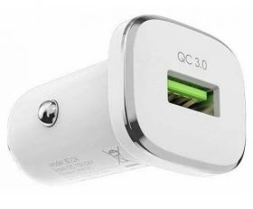 АЗУ BOROFONE BZ12A 1USB QC3.0 белый