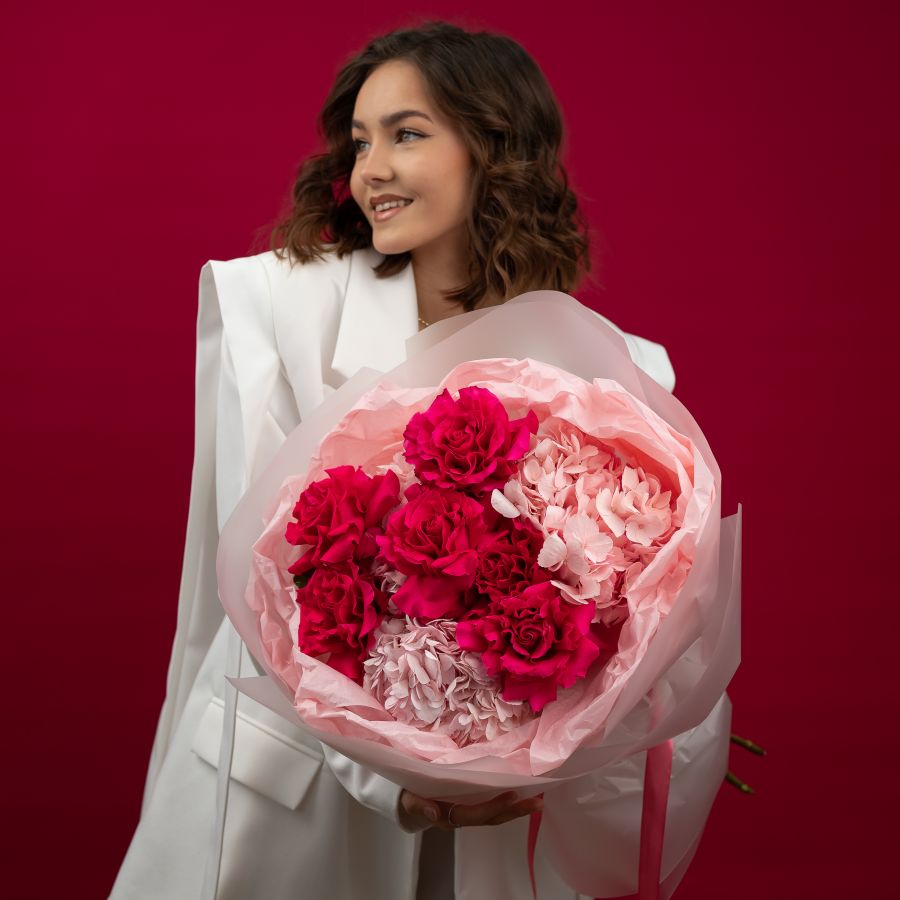 Букет-Валентинка №3