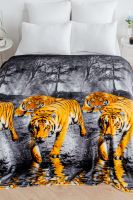 Покрывало трикотажное ворсовое ТМ Павлина, Тигр [в ассортименте]