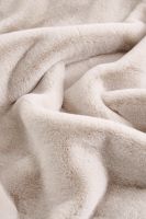 Плед Хексхэм меховой 210*230 [пломбир]